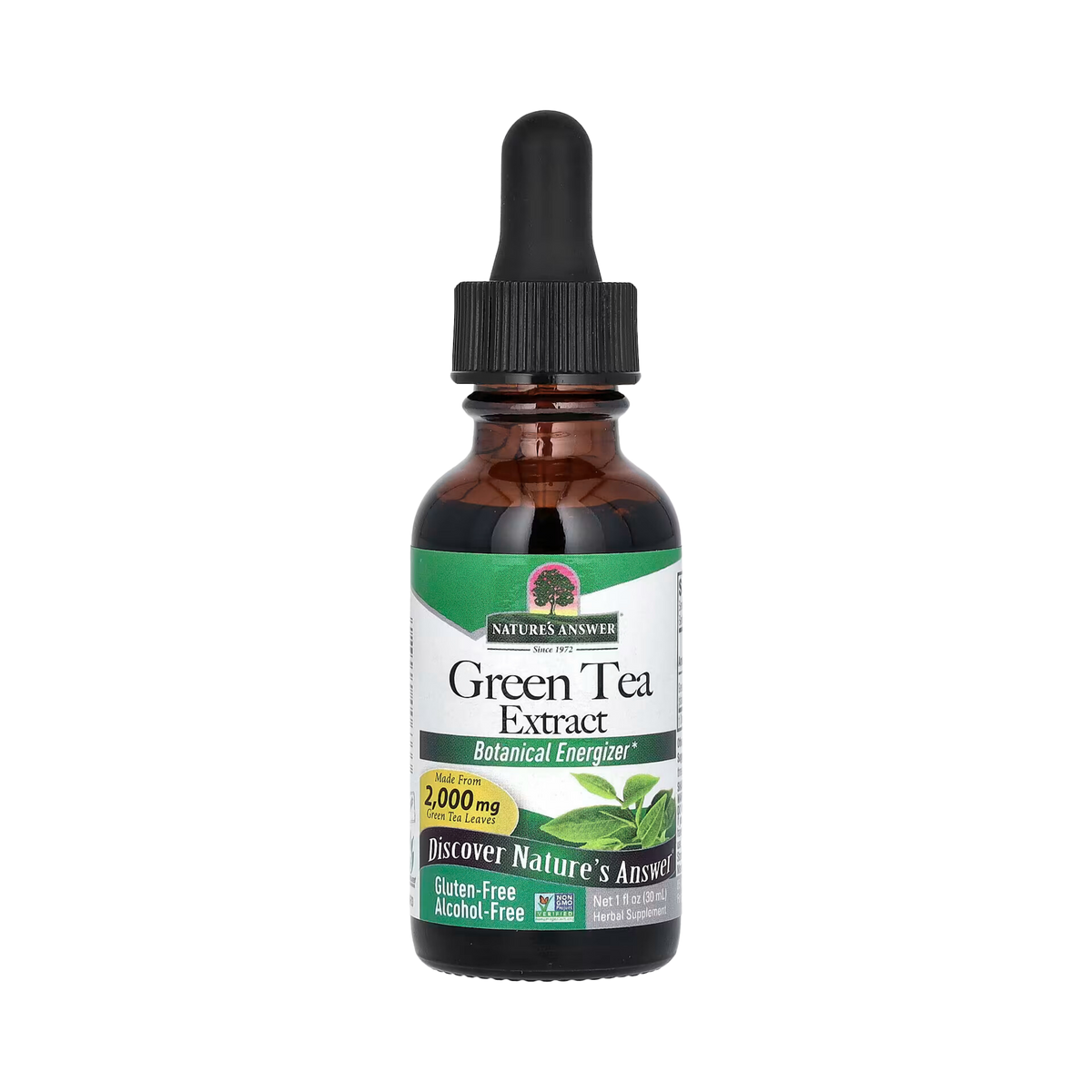 Nature’s Answer - Green Tea Extract, Alcohol Free, 1 Oz