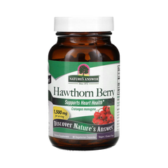 Nature's Answer - Hawthorn Berry, 90 Vegetarian Capsules
