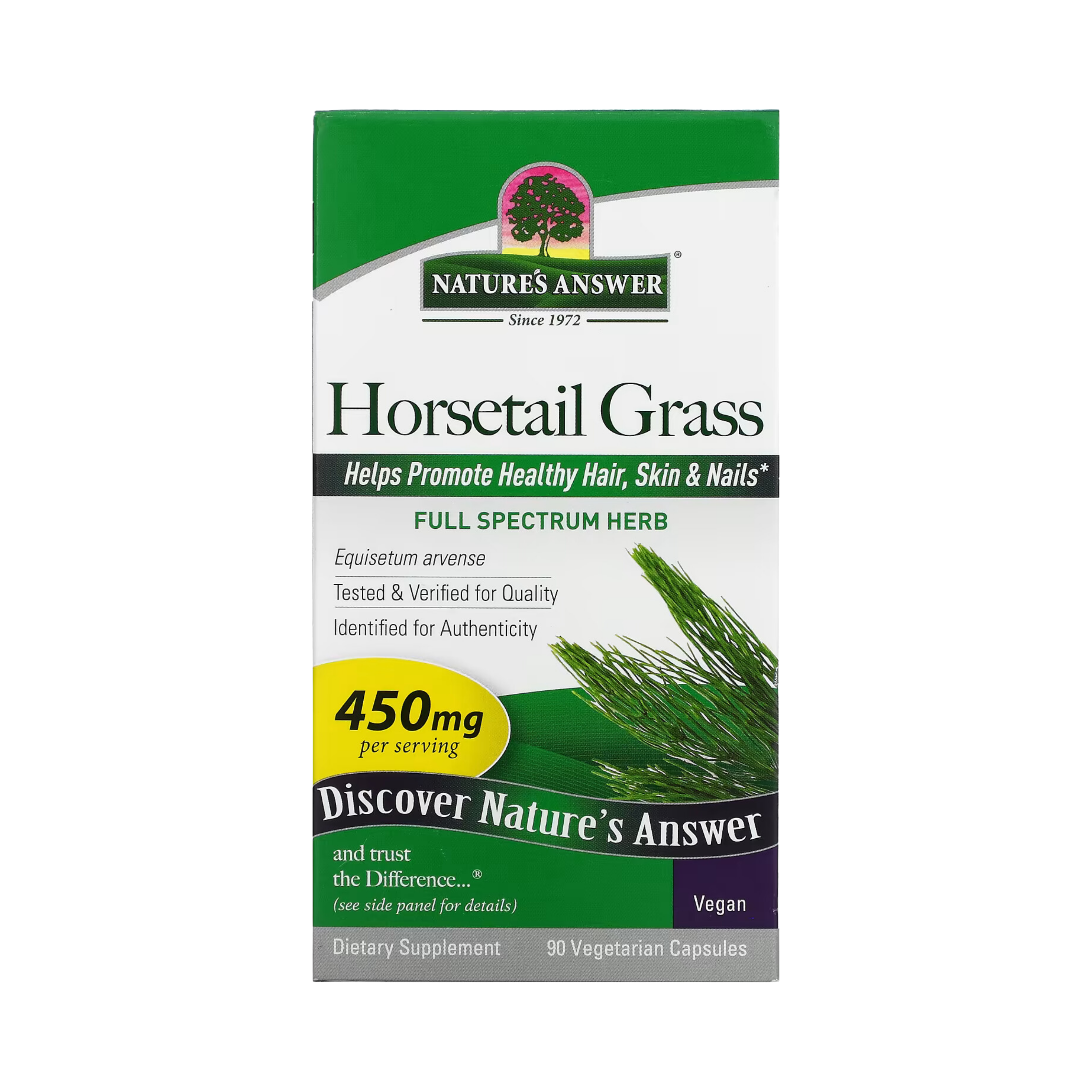 Nature’s Answer - Horsetail Grass, 90 Capsules