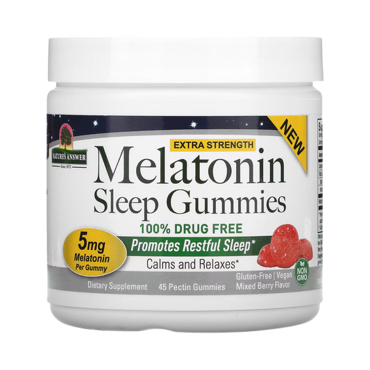 Nature's Answer - Melatonin Sleep Gummies, 45 Pectin Gummies