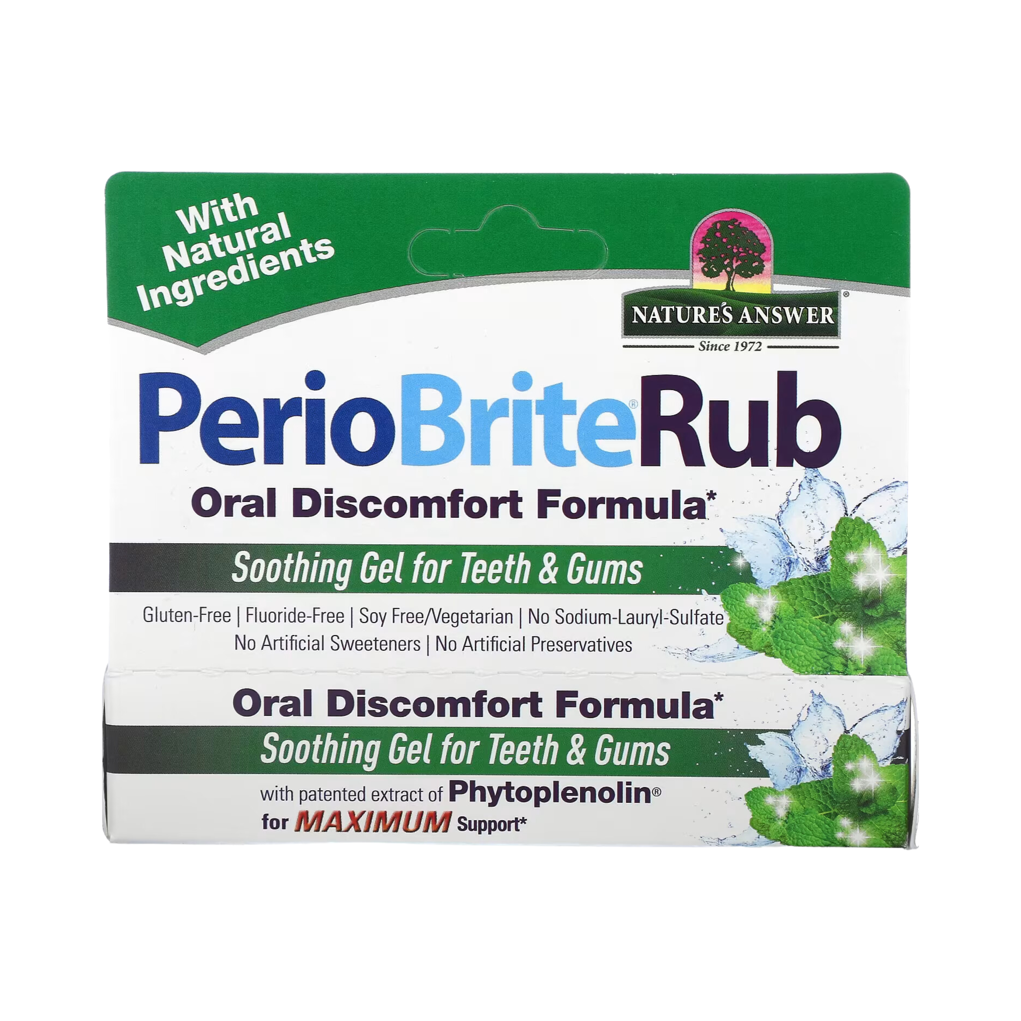Nature’s Answer -  Periobrite Rub Topical Analgesic, 0.5 Oz