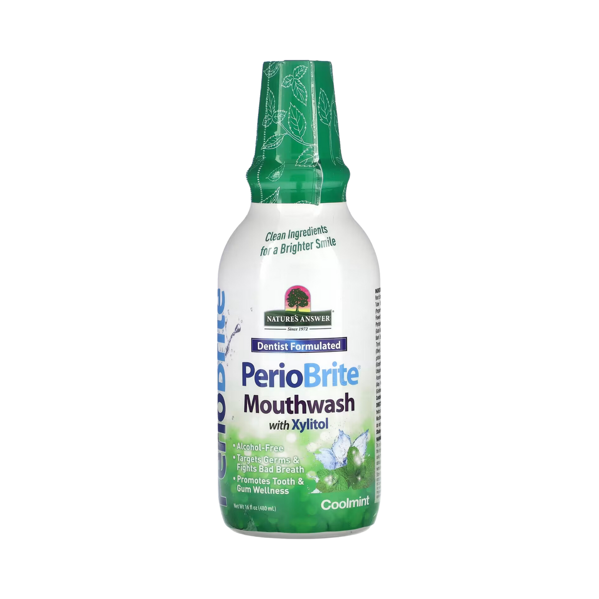 Nature's Answer - PERIOBRITE MOUTHWASH COOLMINT 16OZ