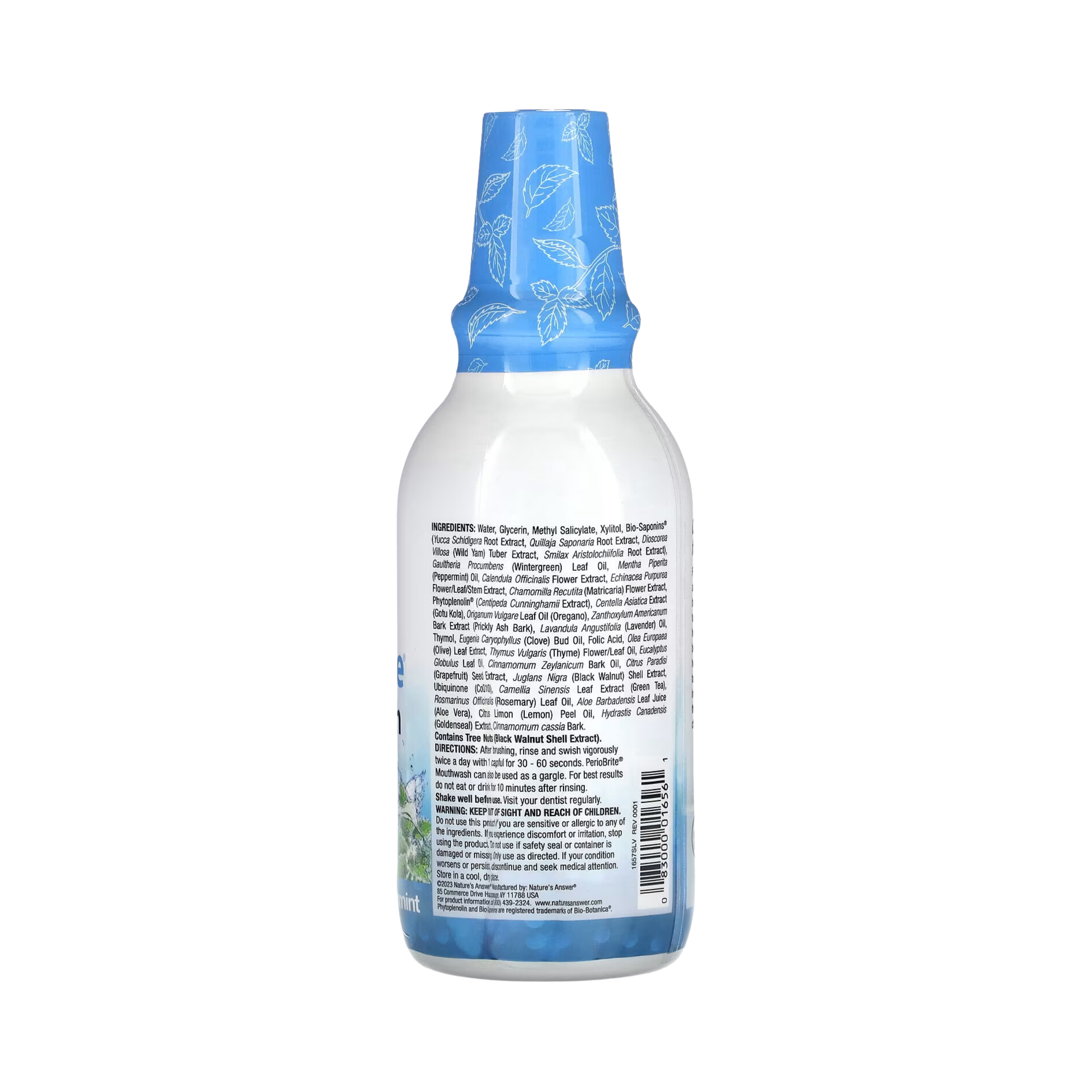 Nature's Answer - PERIOBRITE MOUTHWASH WINTERMINT 16OZ