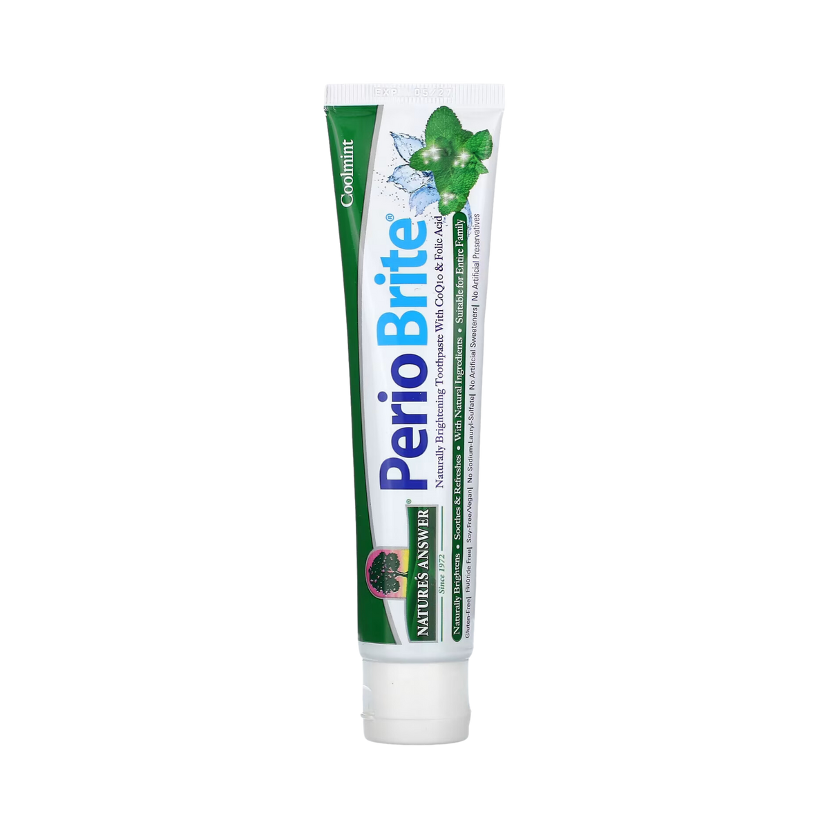 Nature's Answer - PERIOBRITE COOLMINT TOOTHPASTE 4 OZ