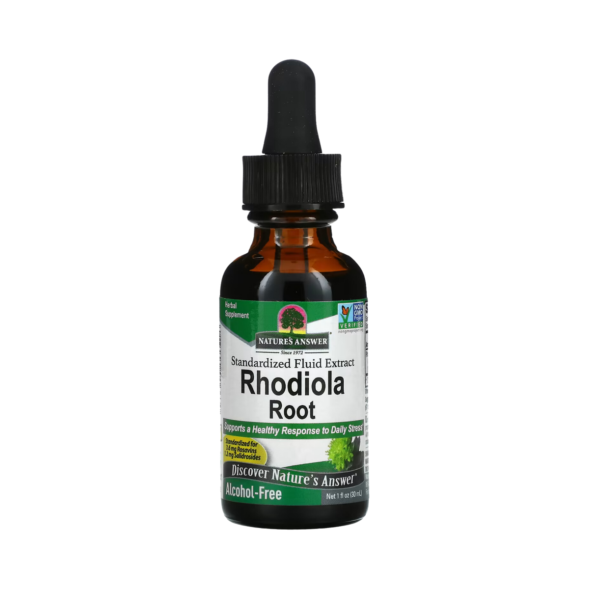 Nature’s Answer - Rhodiola Root Extract Alcohol Free, 1 Oz