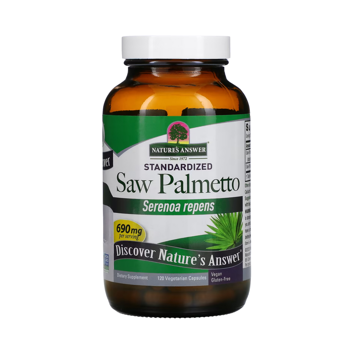 Nature’s Answer, Saw Palmetto Berry Extract, 120 Capsules