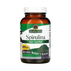 Nature's Answer - Spirulina, 90 Vegetarian Capsules