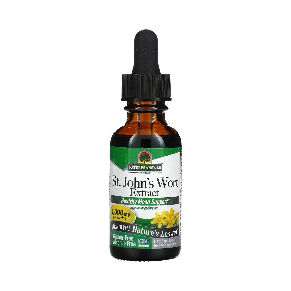 Nature’s Answer - St. John's Wort Alcohol Free Extract, 1 Oz
