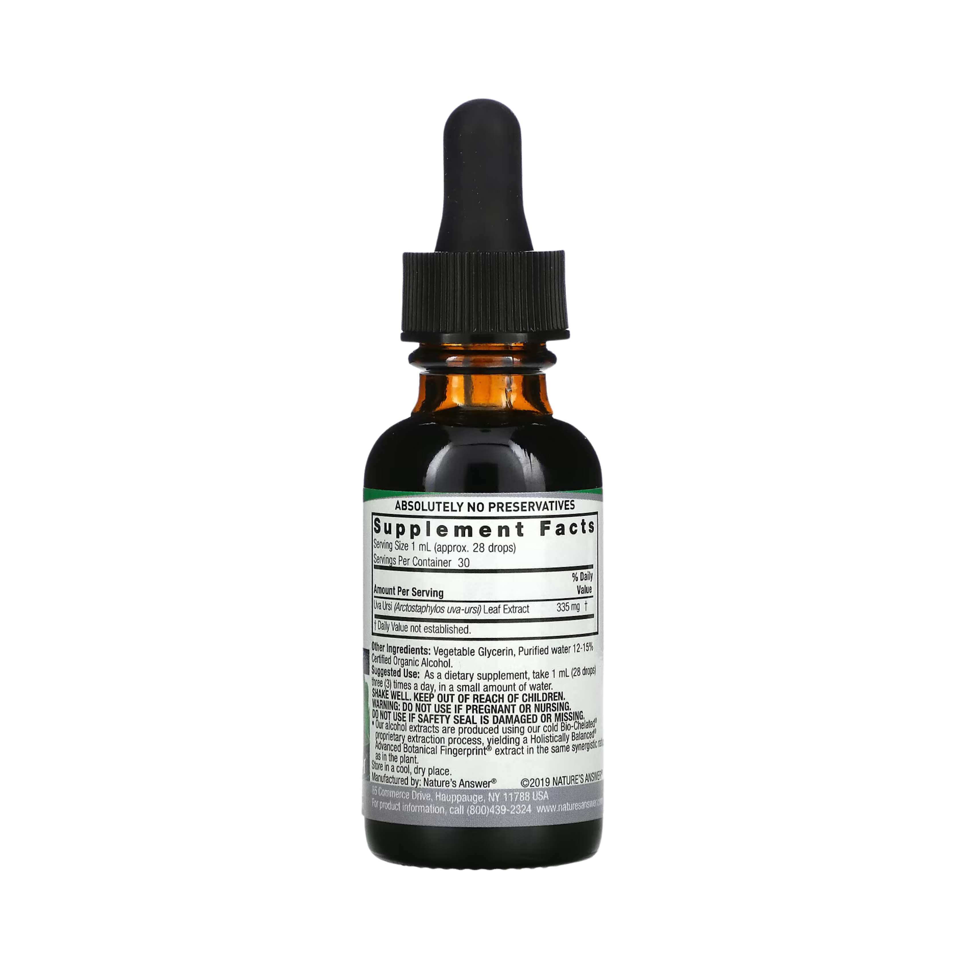 Nature’s Answer, - Uva Ursi Extract, 1 Oz