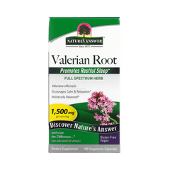 Nature’s Answer - Valerian Root, 180 Capsules