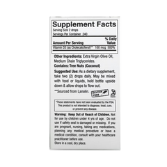 Nature’s Answer - Vitamin D-3 Drops 4000 IU, 0.5 Oz