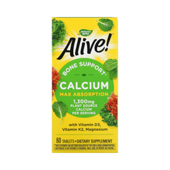 Nature's Way,  Alive! Calcium Formula, 60 Tablets