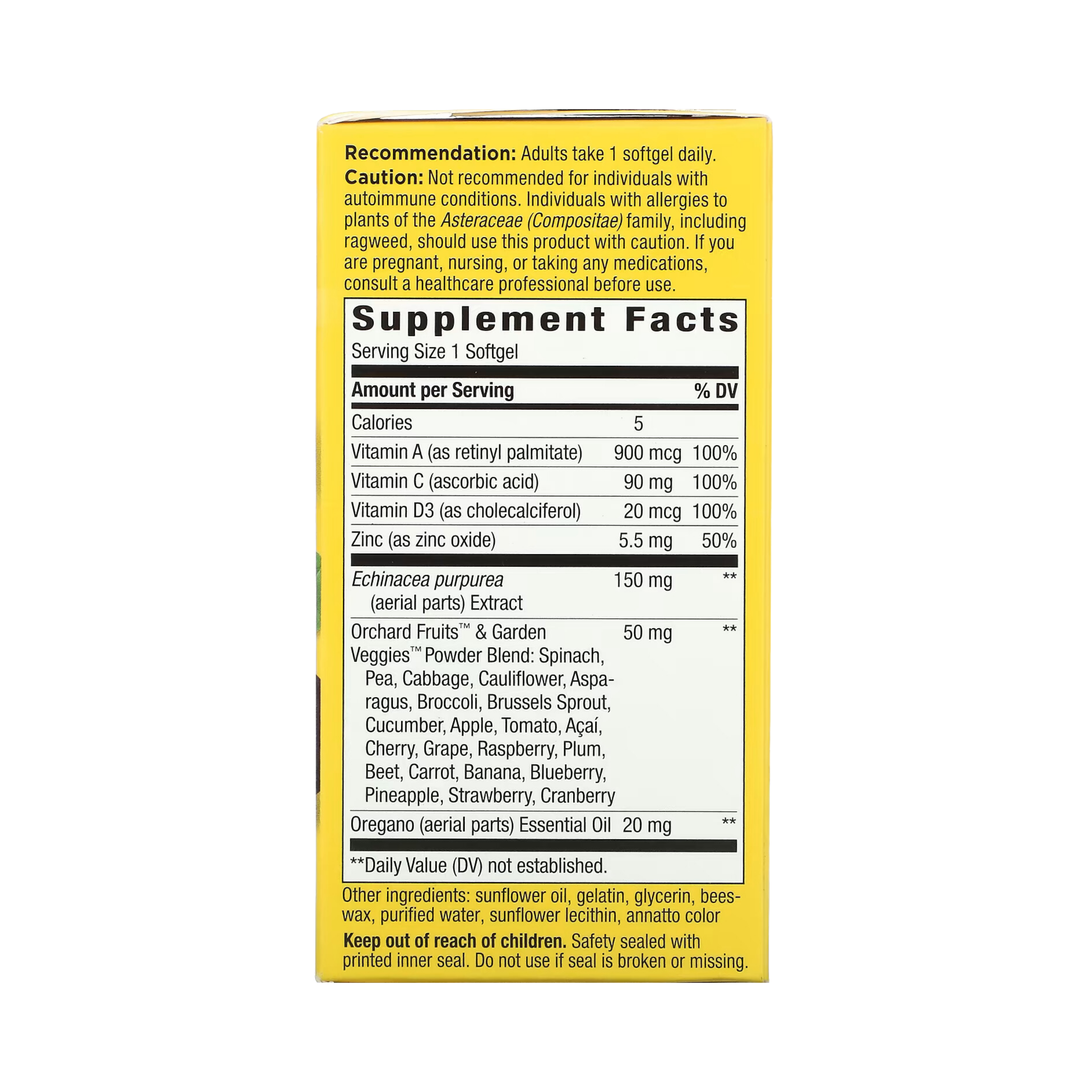 Nature's Way, Alive! Everyday Immune Health, 30 Softgels