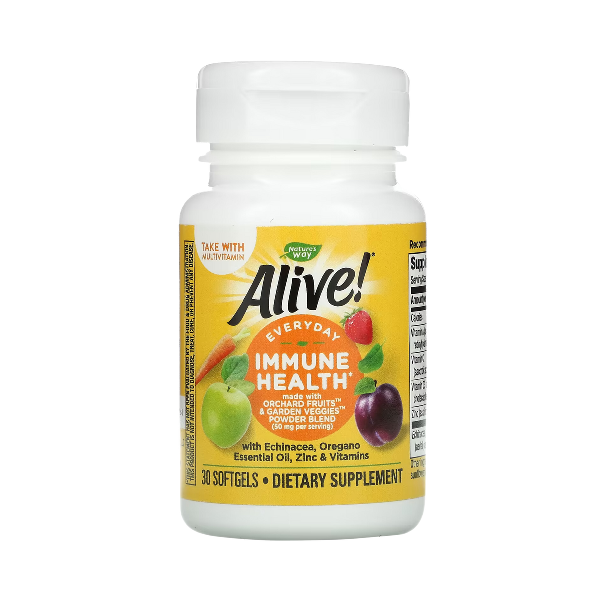 Nature's Way, Alive! Everyday Immune Health, 30 Softgels
