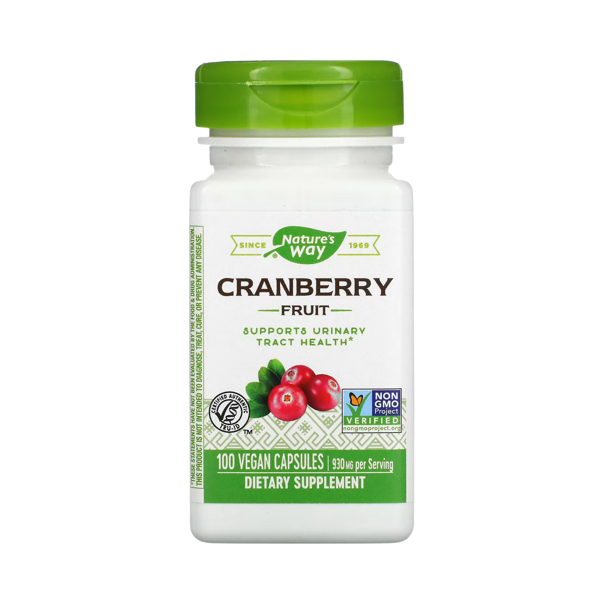 Nature's Way, Cranberry Fruit, 100 Capsules