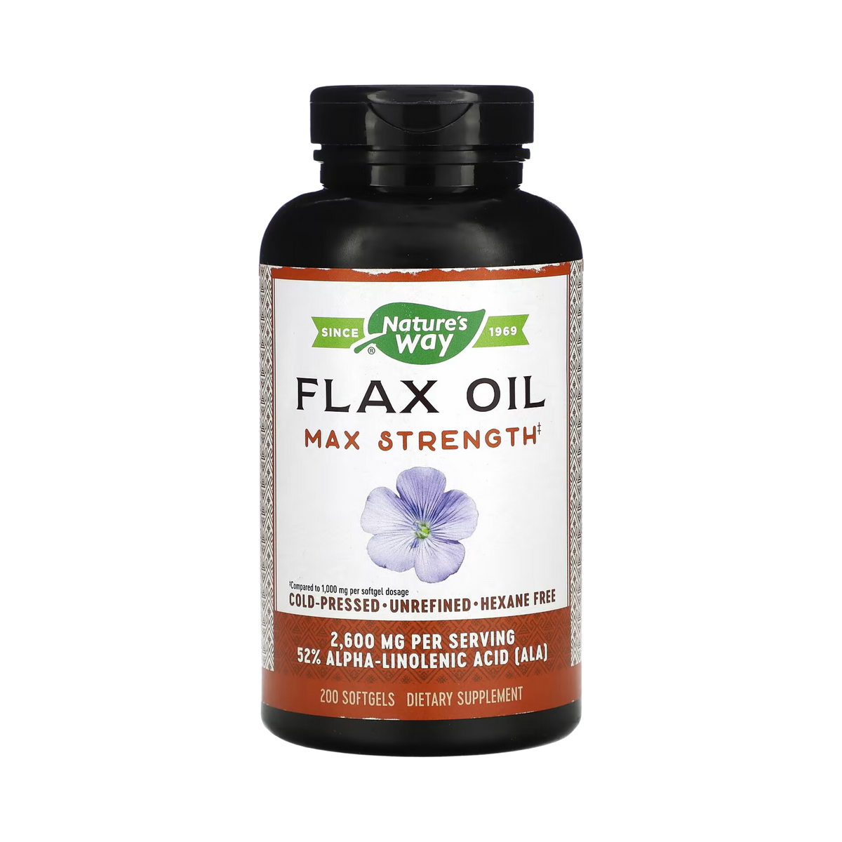 Nature's Way, Flax Oil, 200 Softgels