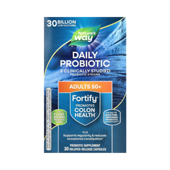 Nature's Way, Fortify, Age 50+ Probiotic + Prebiotics, 30 Capsules