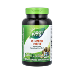 Nature's Way, Ginger Root, 180 Capsules