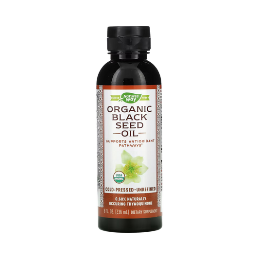 Nature's Way, Organic Black Seed Oil, 8 Oz