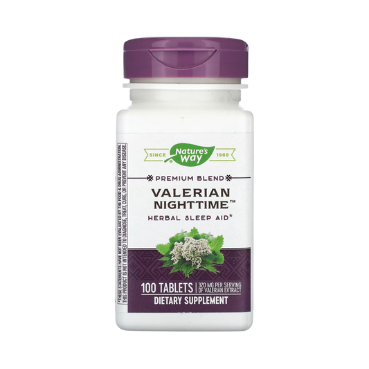 Nature's Way, Premium Blend, Valerian Nighttime, 100 Tablets