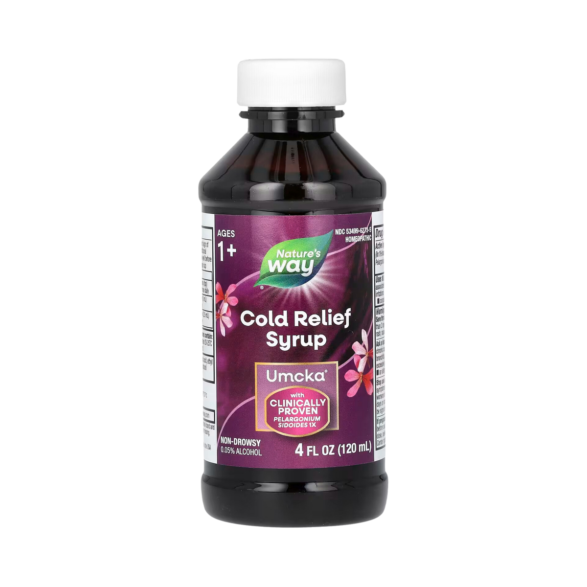 Nature's Way, Umcka, Cold Relief Syrup, Ages 1+, Cherry, 4 Fl Oz