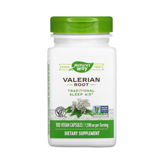 Nature's Way, Valerian Root, 1,590 Mg, 100 Vegan Capsules