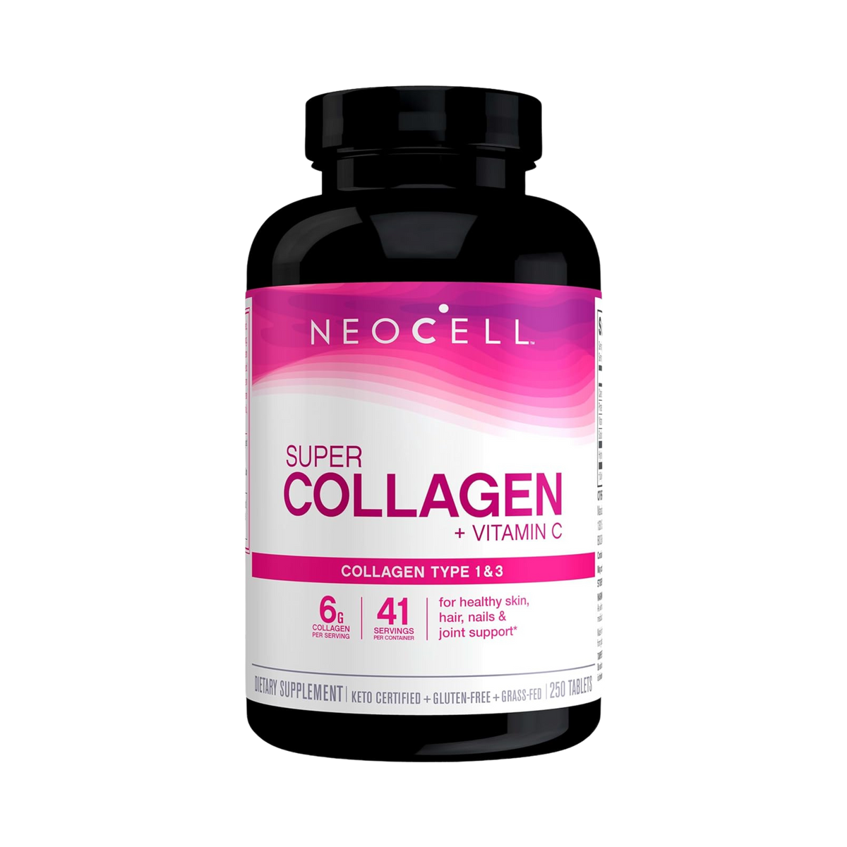 Neocell, Super Collagen + Vitamin C, 250 Tablets