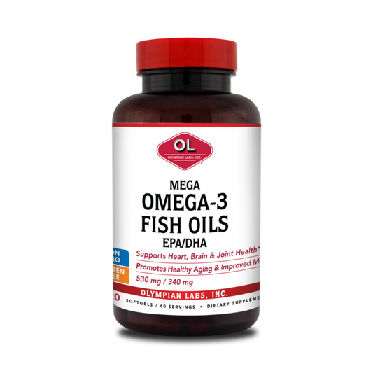 Olympian Labs, Omega 3 Fish Oil, 120 Softgels