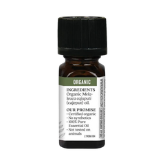 Aura Cacia, Organic Cajeput Essential Oil, 0.25 Fl Oz