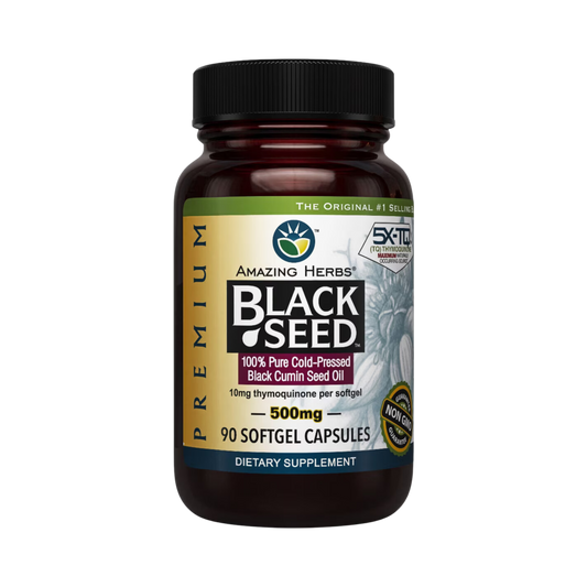 Amazing Herbs, Black Seed, 500 Mg, 90 Softgels