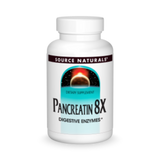 Source Naturals, Pancreatin 8X, 500 Mg, 50 Capsules