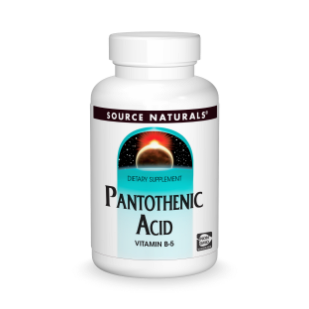 Source Naturals, Pantothenic Acid 100 Mg, 100 Tablets