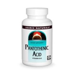 Source Naturals, Pantothenic Acid 100 Mg, 100 Tablets