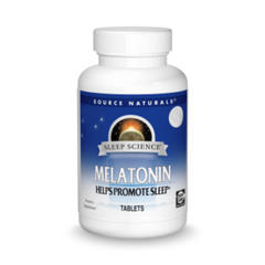 Source Naturals, Sleep Science Melatonin, 1 Mg, 100 Tablets