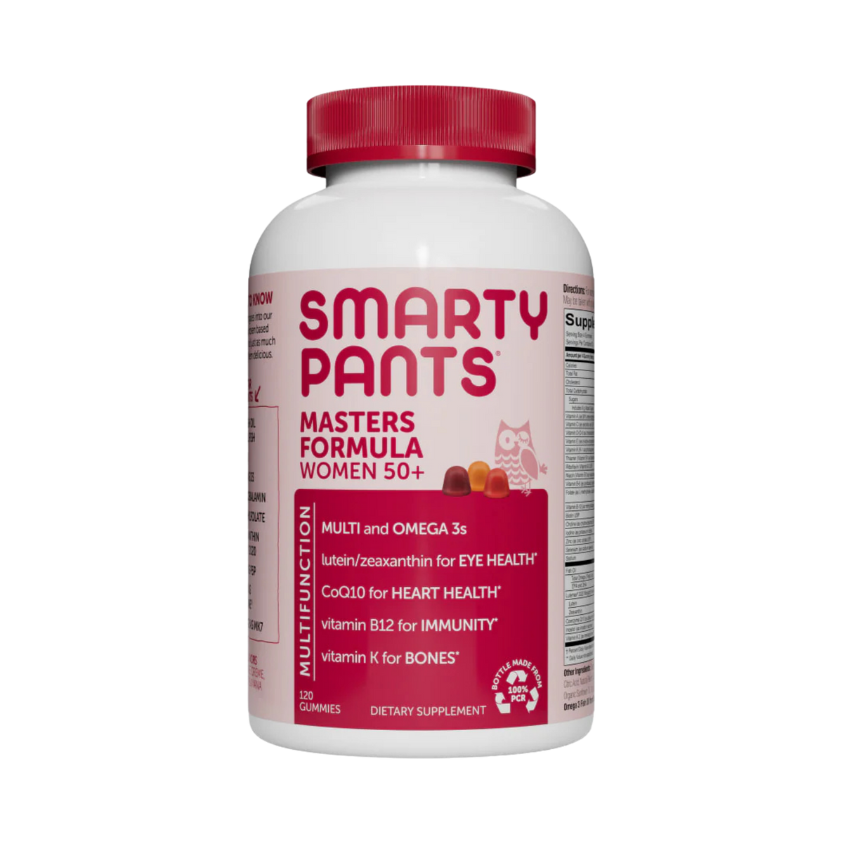 SmartyPants Vitamins, Masters Formula Women 50+, 120 Gummies