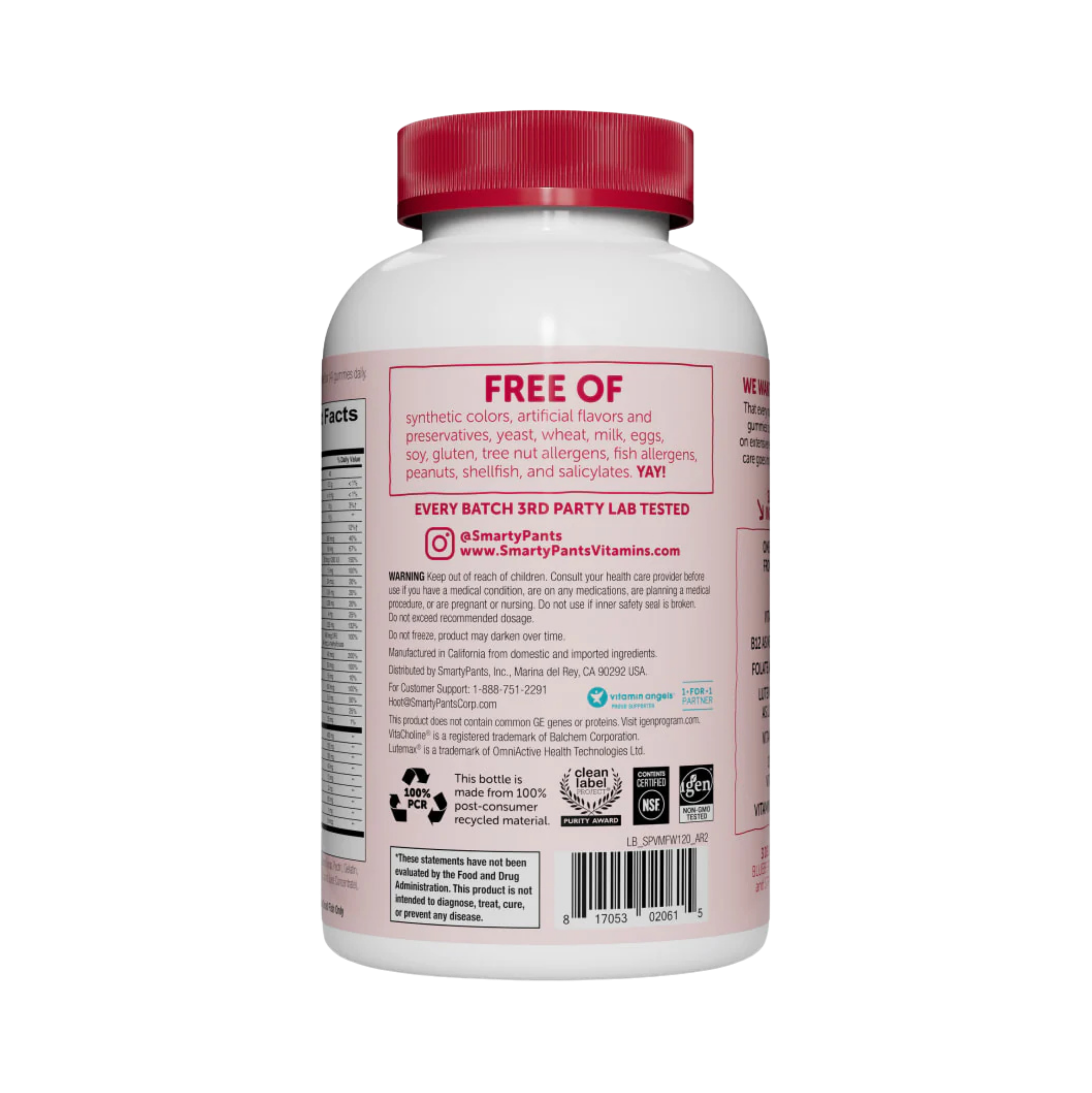 SmartyPants Vitamins, Masters Formula Women 50+, 120 Gummies