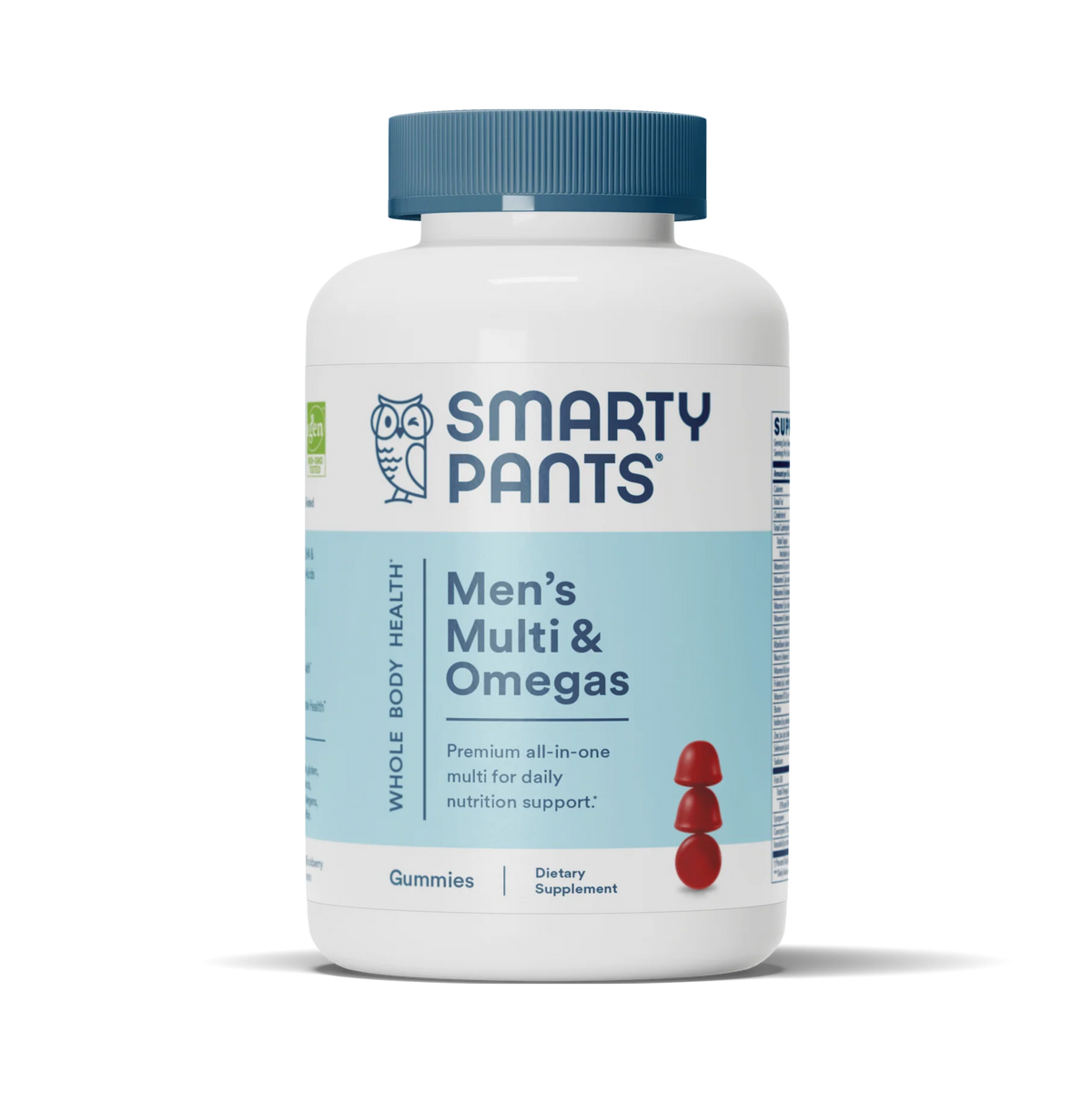 SmartyPants Vitamins, Men's Multi & Omegas Gummies, 180 Gummies