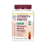 SmartyPants Vitamins, Organic Women's Multi & Omegas, 120 Organic Gummies