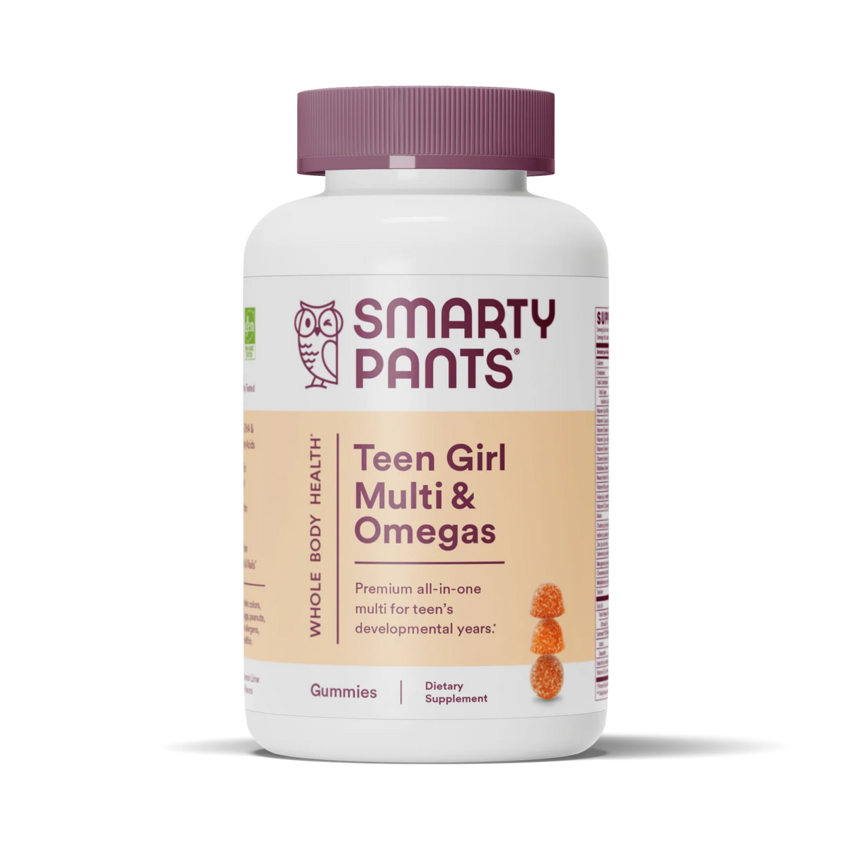 SmartyPants Vitamins, Teen Girl Multi & Omegas, 120 Gummies