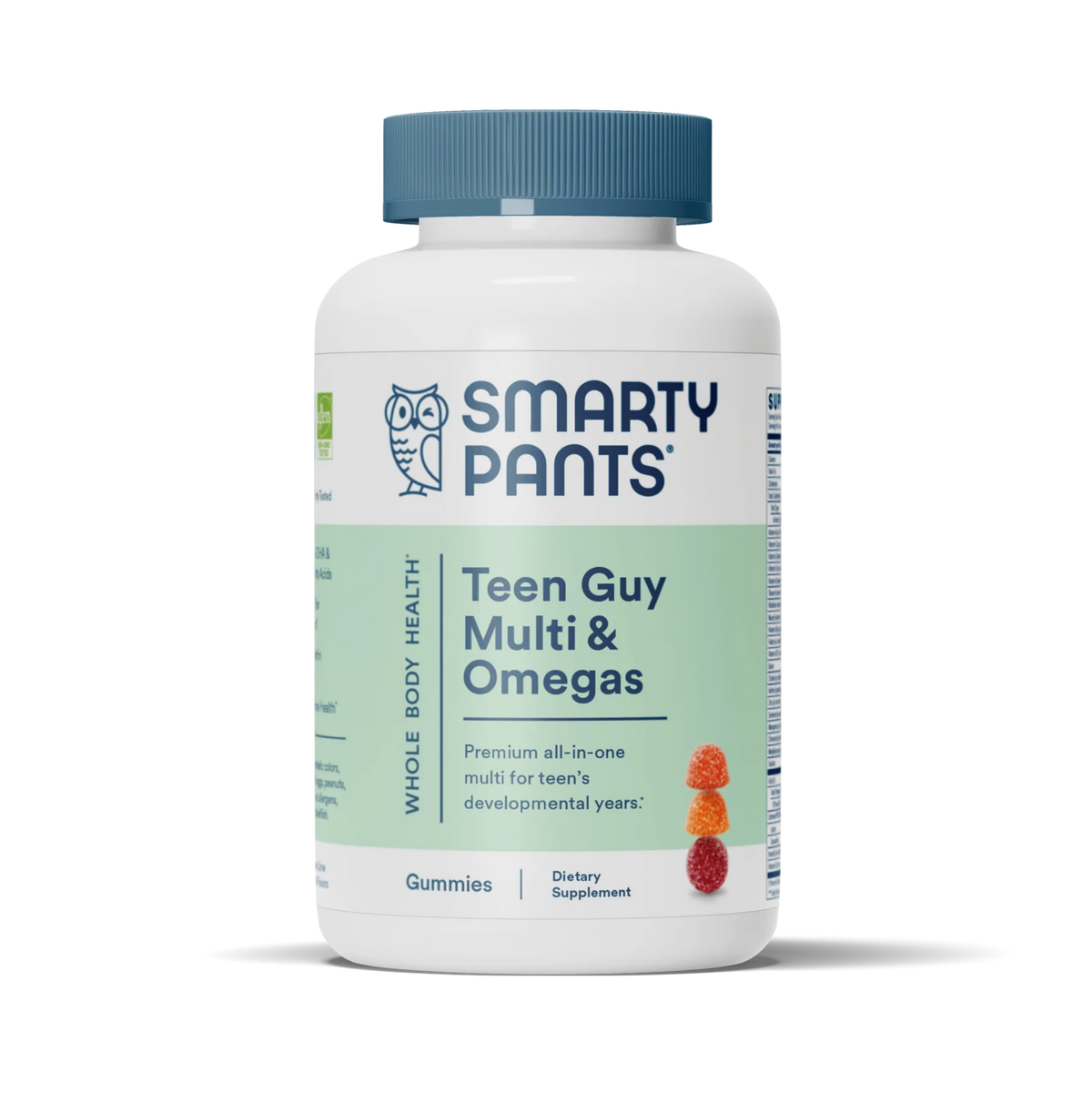 SmartyPants Vitamins, Teen Guy Multi & Omegas, 120 Gummies