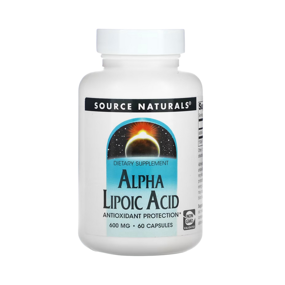 Source Naturals, Alpha Lipoic Acid, 600 Mg, 60 Capsules