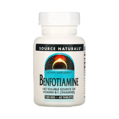 Source Naturals, Benfotiamine, 150 Mg, 60 Tablets