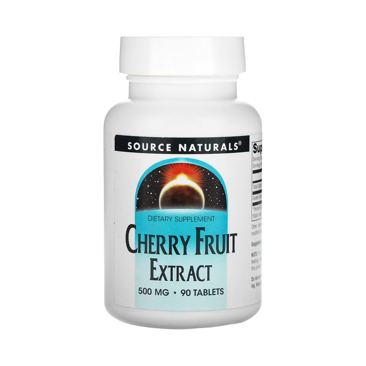 Source Naturals, Cherry Fruit Extract, 500mg, 90 Tablets