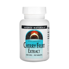 Source Naturals, Cherry Fruit Extract, 500mg, 90 Tablets