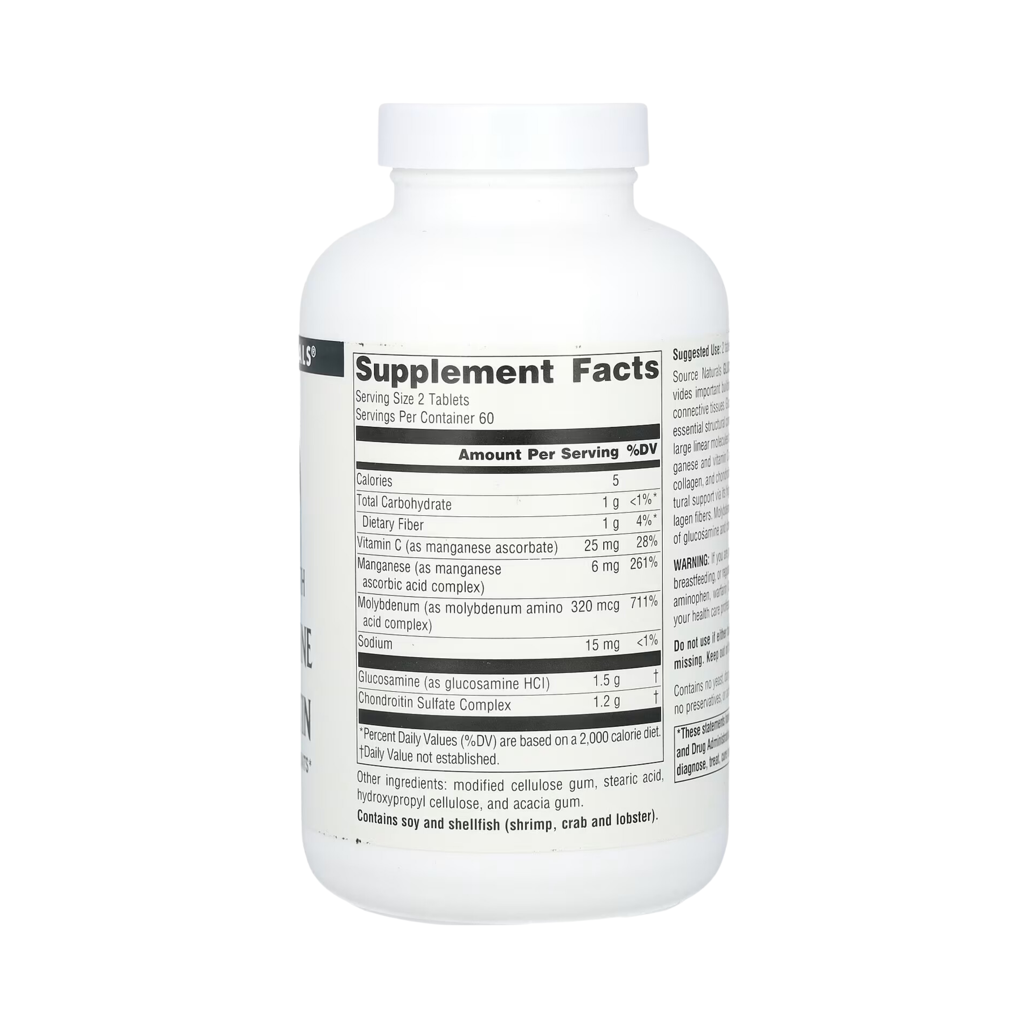 Source Naturals, Glucosamine Chondroitin, Extra Strength, 30 Tablets