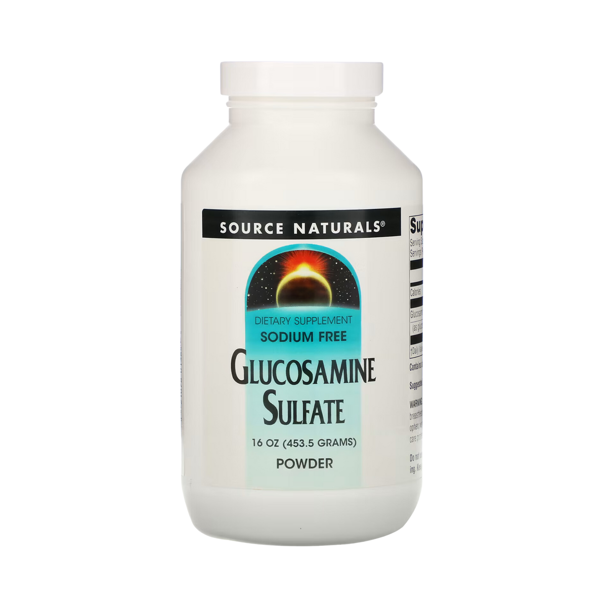 Source Naturals, Glucosamine Sulfate, 16 Powder