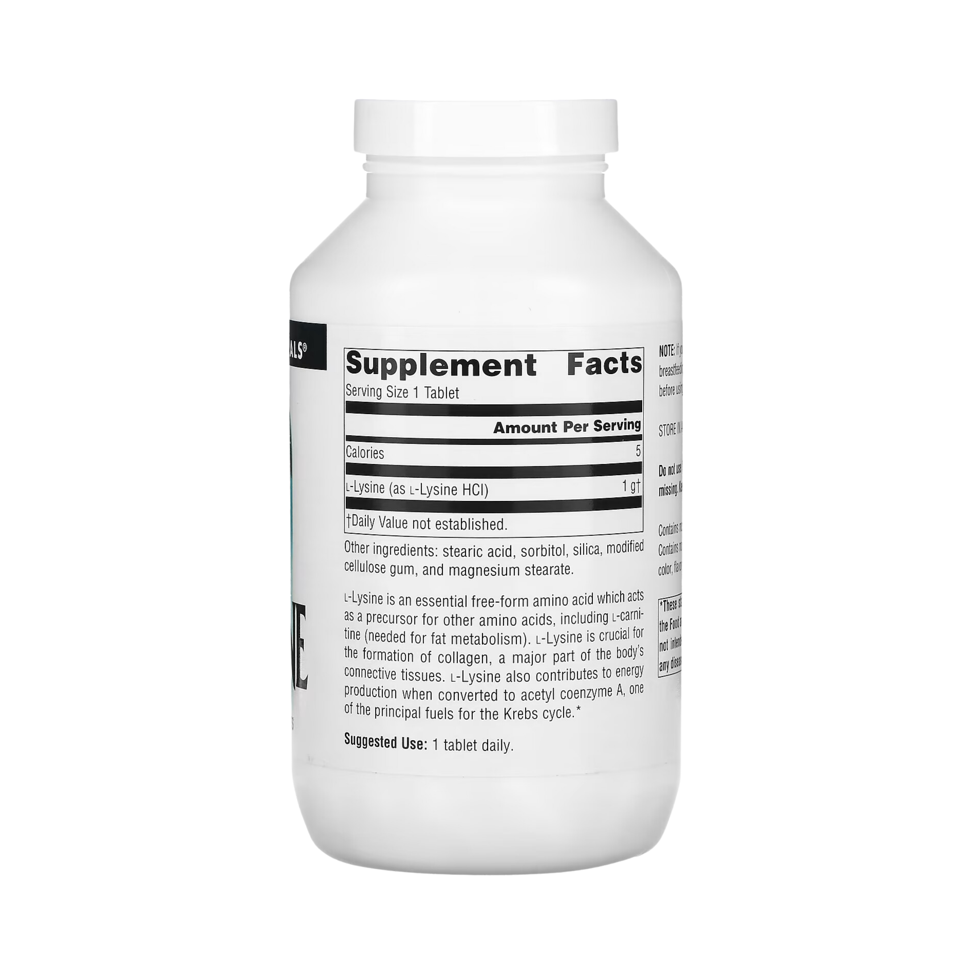 Source Naturals, L-Lysine, 200 Tablet