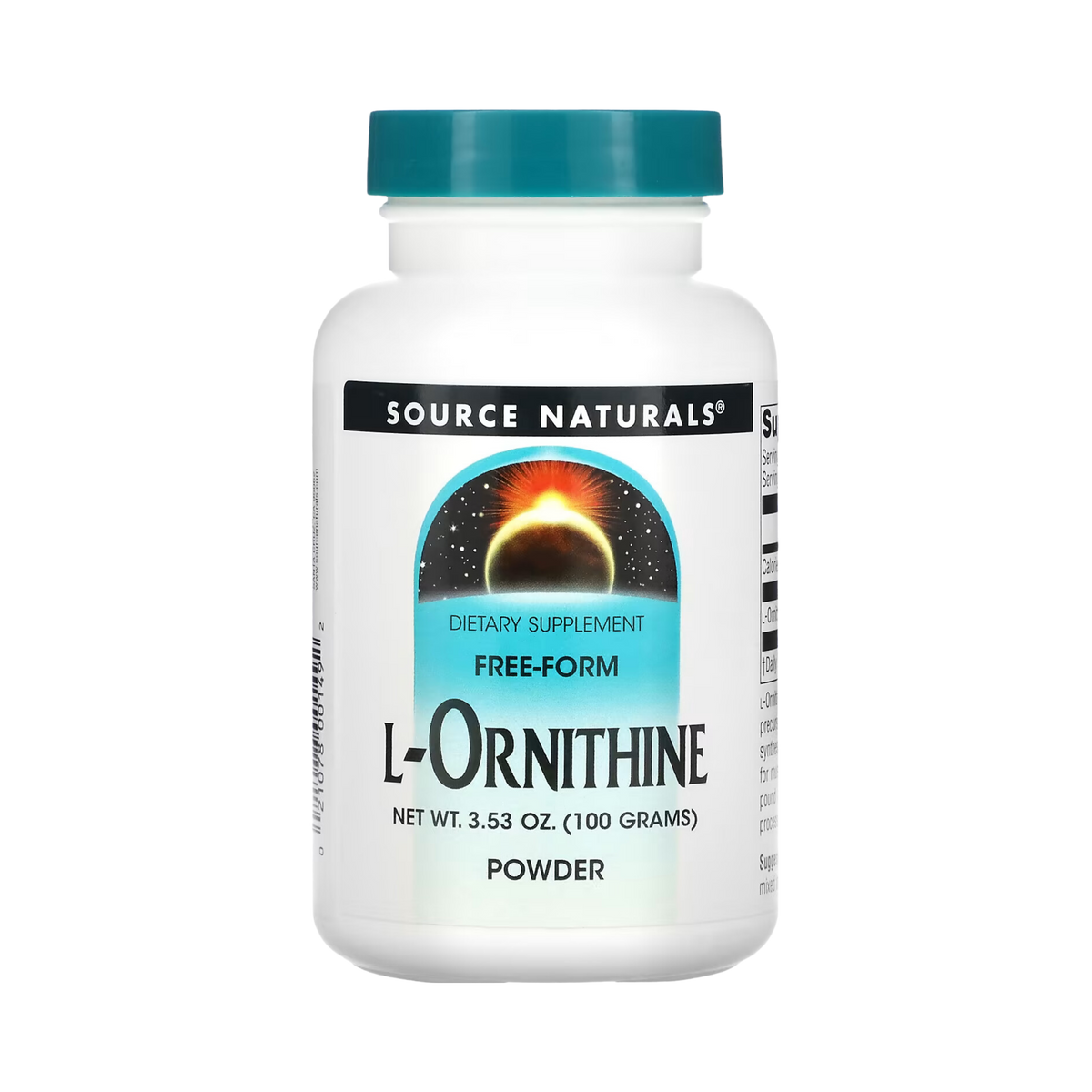 Source Naturals, L-Ornithine, 3 Oz powder