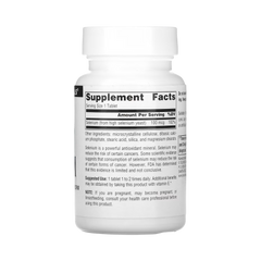 Source Naturals, Selenium, 100 Mcg, 100 Tablets