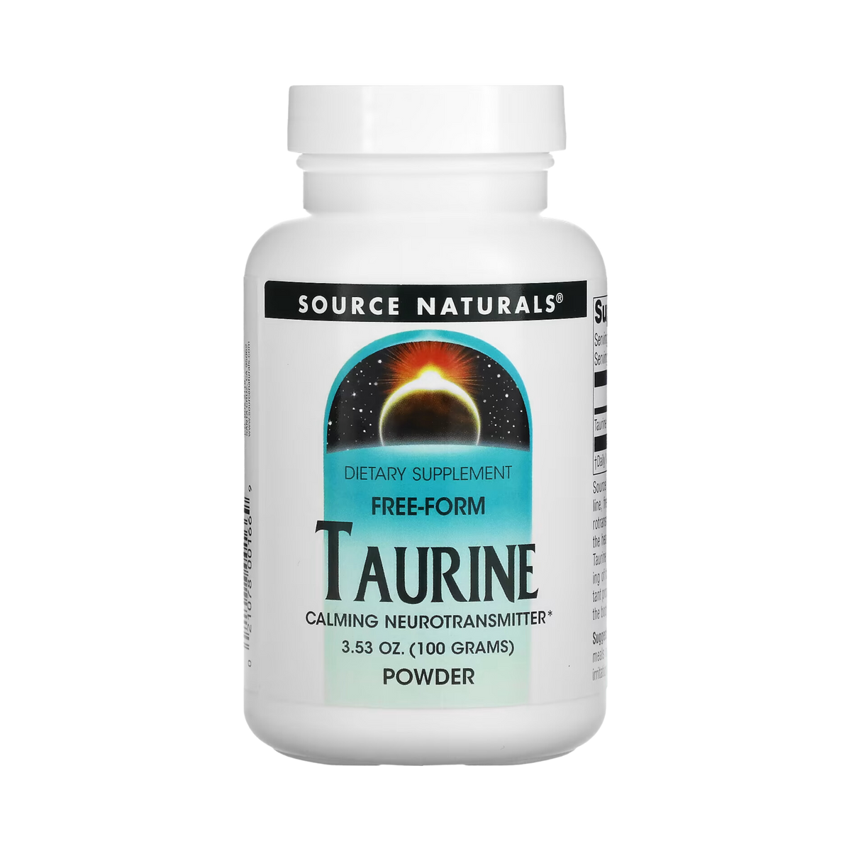 Source Naturals, Taurine Powder, 3.5 Oz